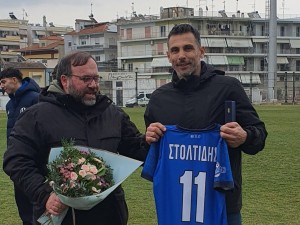 Ηρακλής: Τίμησε τον Ακη Στολτίδη