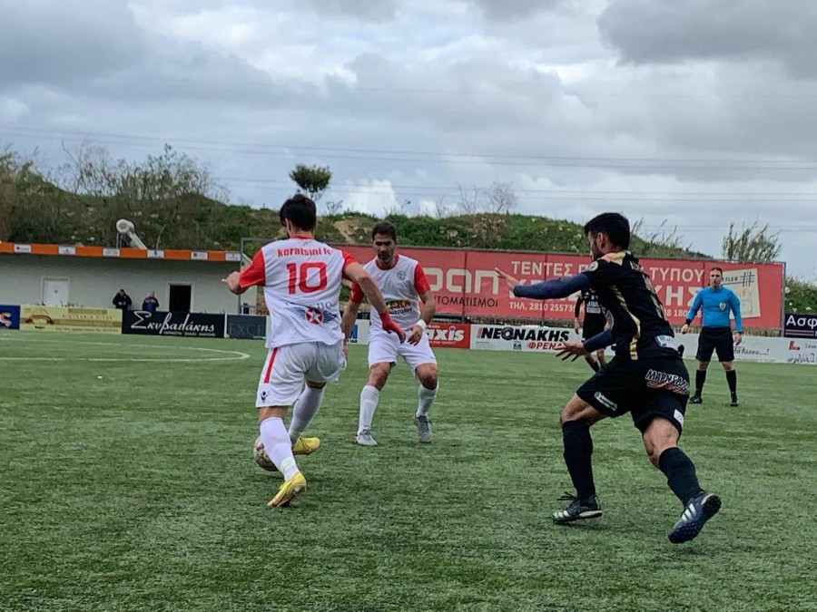 Αλμυρός Γαζίου-Κερατσίνι 1-1 (video)