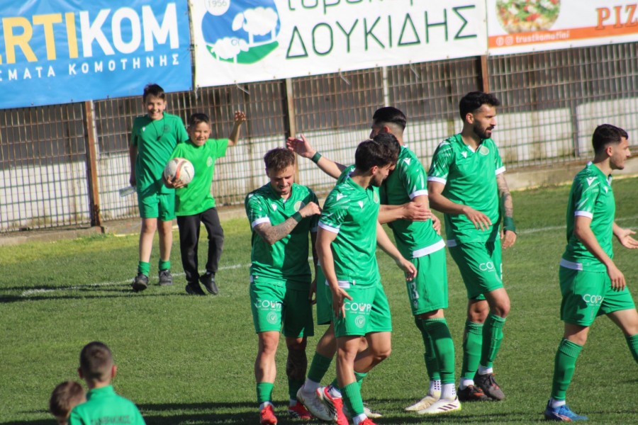 Πανθρακικός – Αετός Οφρυνίου 5-1: Φιέστα με… πεντάρα