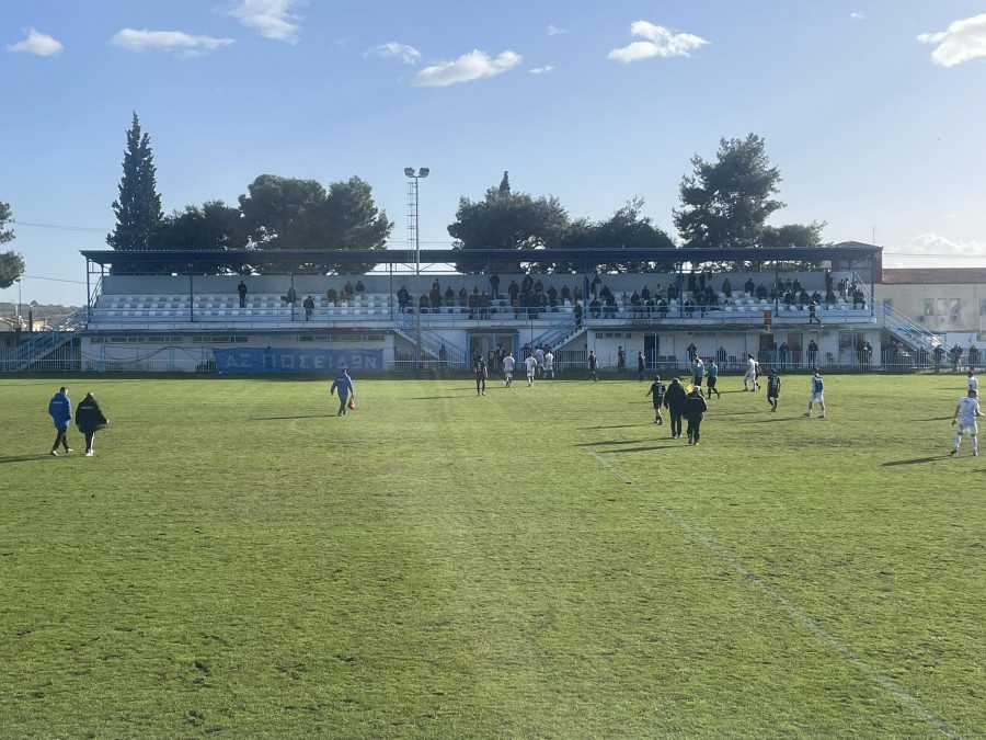 Ποσειδώνας Μηχανιώνας-ΠΑΟΚ Δυτικού 1-0 (video)