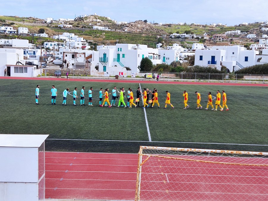 Επιβλητική η Α.Ε. Μυκόνου... 3 -1 τον Ιάλυσο