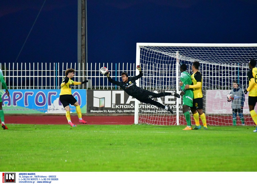 Παναργειακός-ΑΕΚ Β&#039; 0-3 (video)