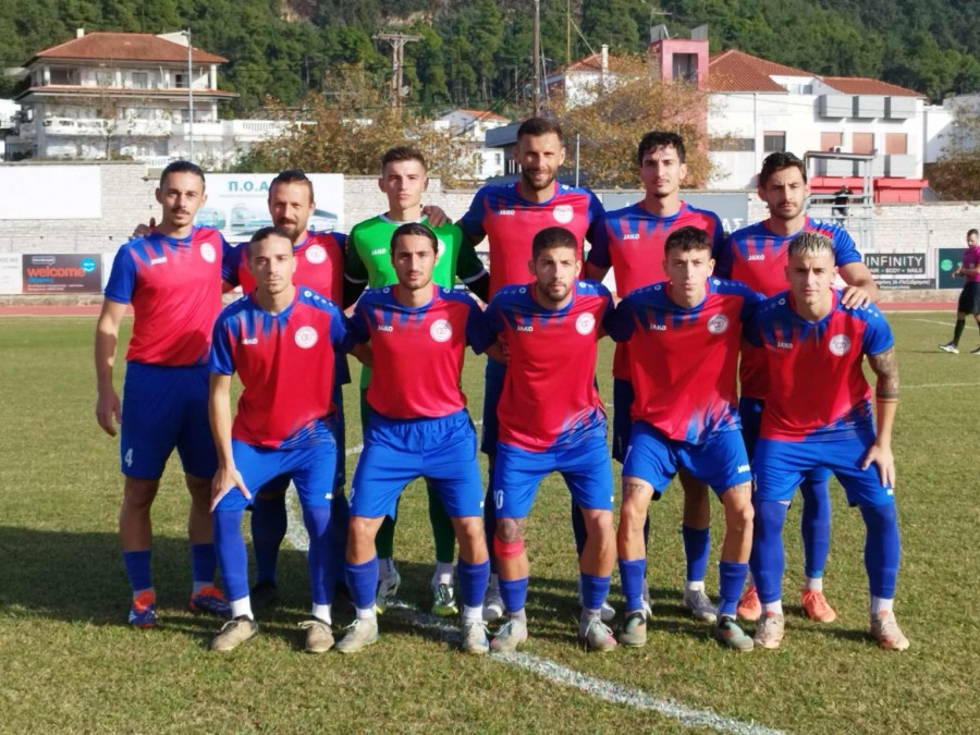 Διπλό στην Ηγουμενίτσα και μια ανάσα απο την κορυφή ο ΑΟ Τρικάλων