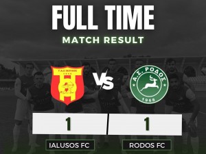 Ιάλυσος-Ρόδος 1-1 (video)