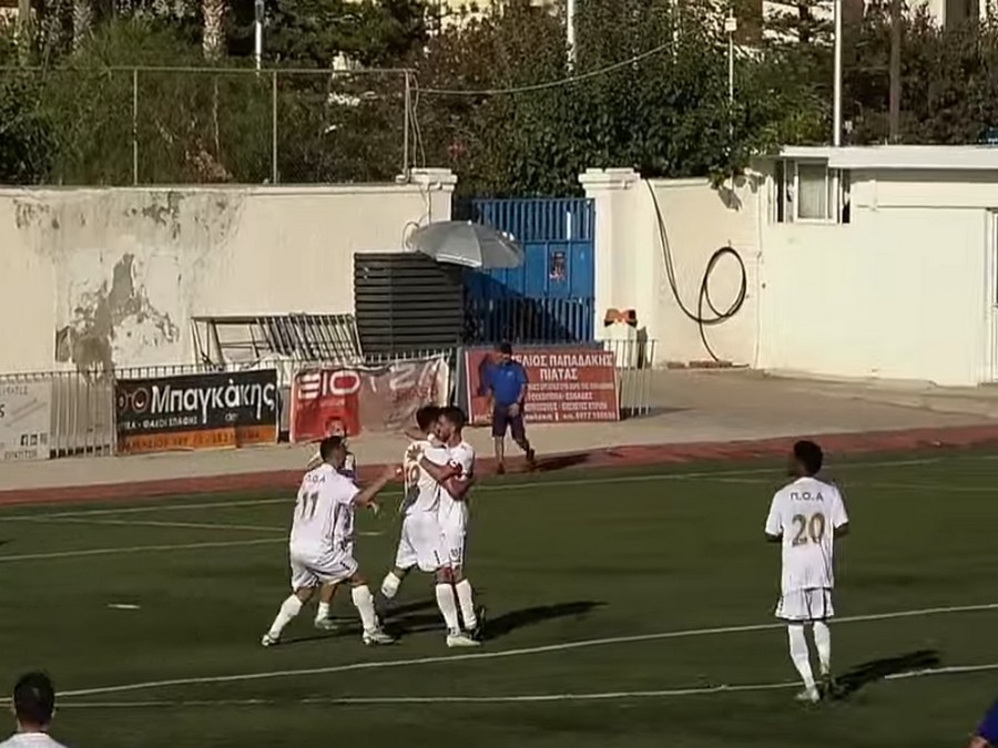 Ρεθυμνιακός-ΠΟΑ 0-1: "Απέδρασε" με Γιακουμάκη