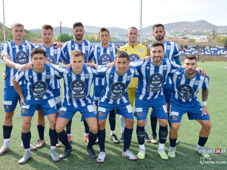 Νίκη με τέσσερα γκολ για την Ελλάς Σύρου