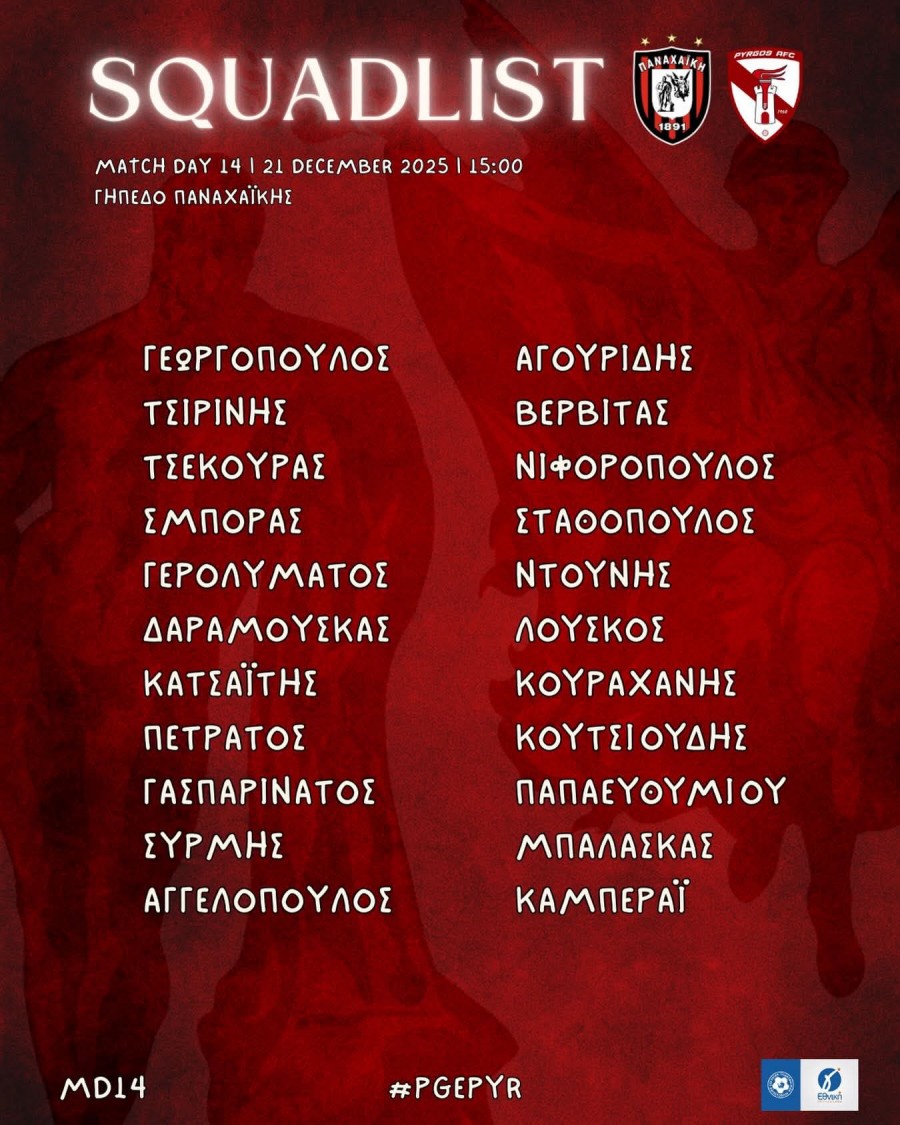 Έτοιμη για το ντέρμπι η Παναχαϊκή