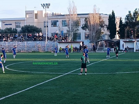 Θύελλα Ραφήνας-Σαρωνικός Αναβύσσου 1-0: Τον πλησίασε