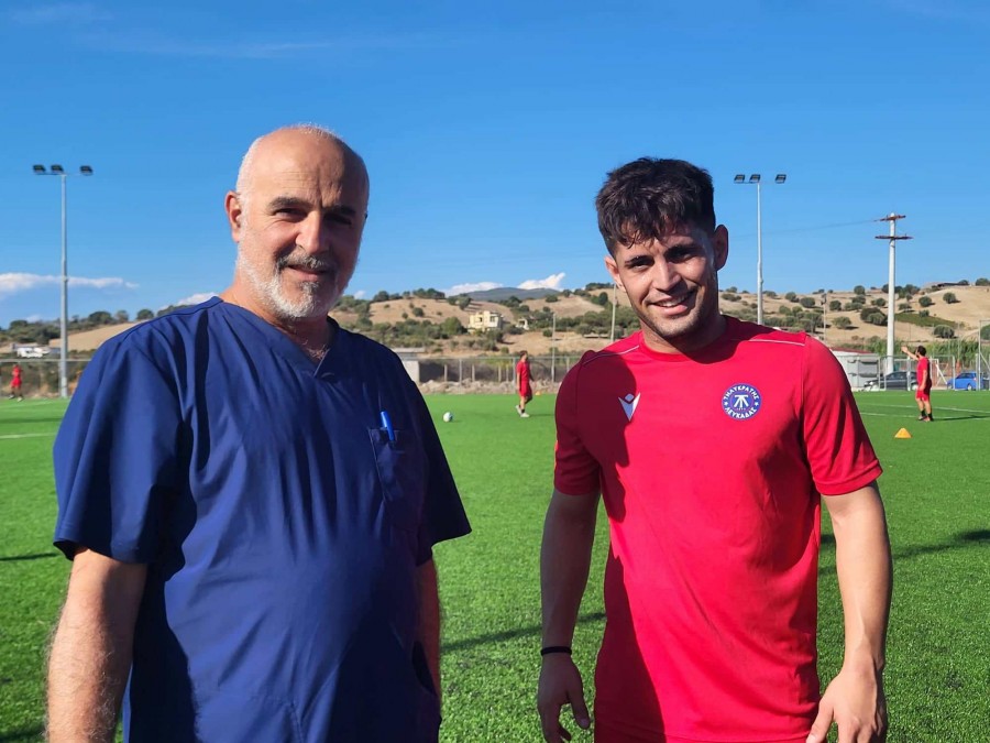 Τηλυκράτη: Πρώτη προπόνηση για Σουλεϊμάν-Τον καλωσόρισε ο πρόεδρος