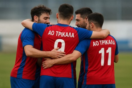 Ισοπαλία τα Τρίκαλα και τριπλή ισοβαθμία στην κορυφή